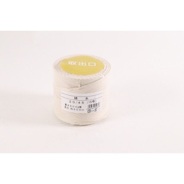 料理糸 15号 20/45 重さg×長さm×太さmm:500×300×1.9 1点