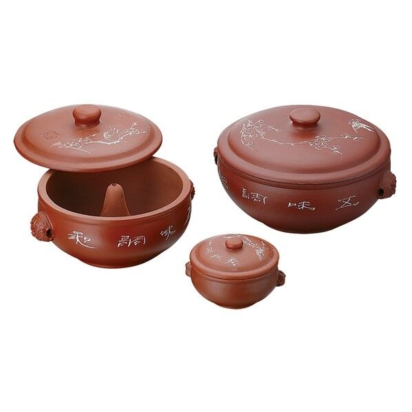 汽鍋 小 10cm 外径×高さmm×（容量cc）:φ100×H74×（220） 1点