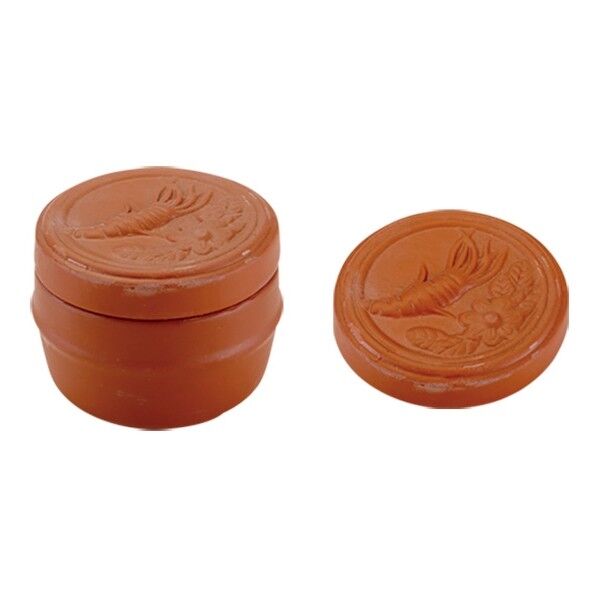 紫砂 人参湯碗 大 485cc 外径×高さmm（容量cc）:φ96×H90×（485） 1点