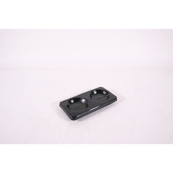 木製薬味トレー 2連 外寸幅×奥行×高さmm:170×190×H23 1点