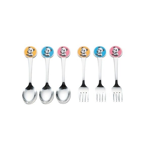 丸型パンダオ子様スプーン ピンク OOK351PI 1個