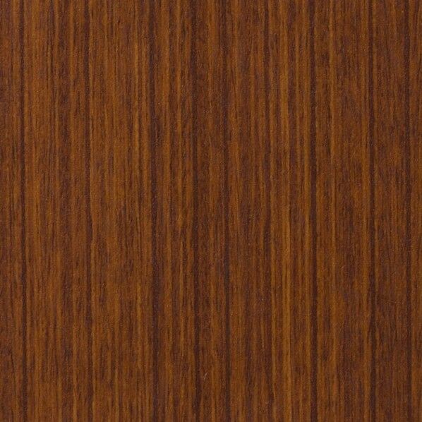 粘着剤付化粧フィルムリアテックリアルウッドチーク柾目