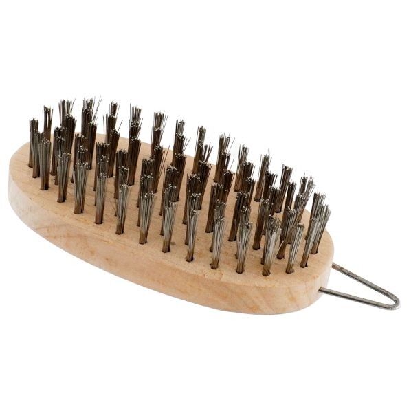 木柄ブラシステンレス小判型 #210 1