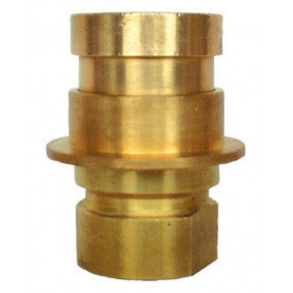 【媒介金具(異径)】E105 アルミ製 町野式男×管用テーパネジ女(Rcネジ) 65Ax50A 43E6550A 1個