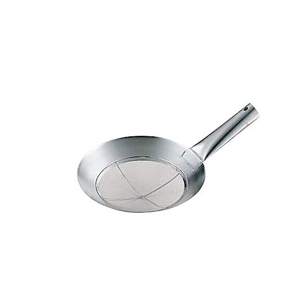 18-8アミ式ザーレン 24cm 外径×深さ(柄長)mm:φ240×50(145) 1点