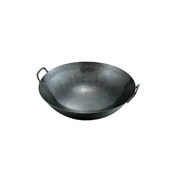 鉄打出中華鍋 1.2mm(取手溶接)30cm 1個