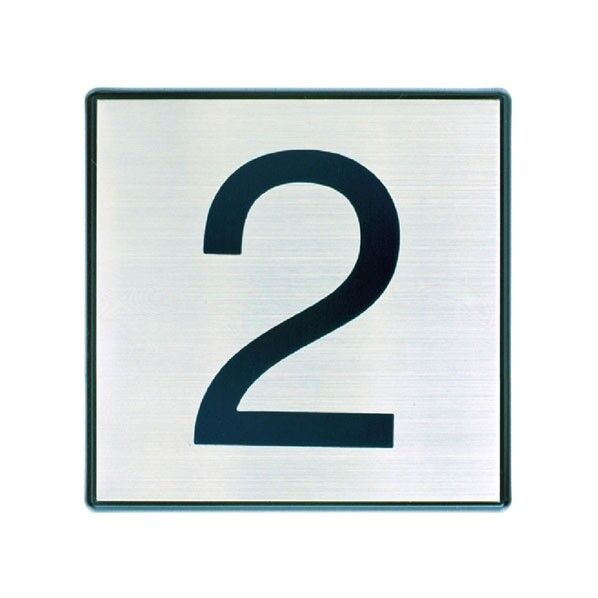 階数表示板 S-10用プレートのみ 8