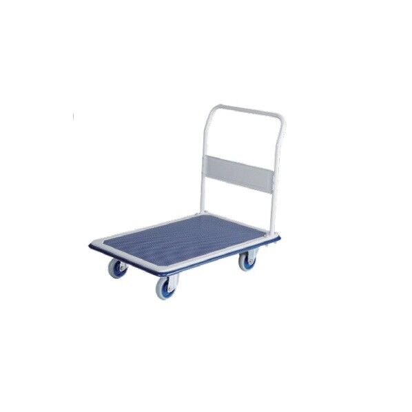 スチール台車 大型(ハンドル固定式) 910×610×870mm NHT-302 1個