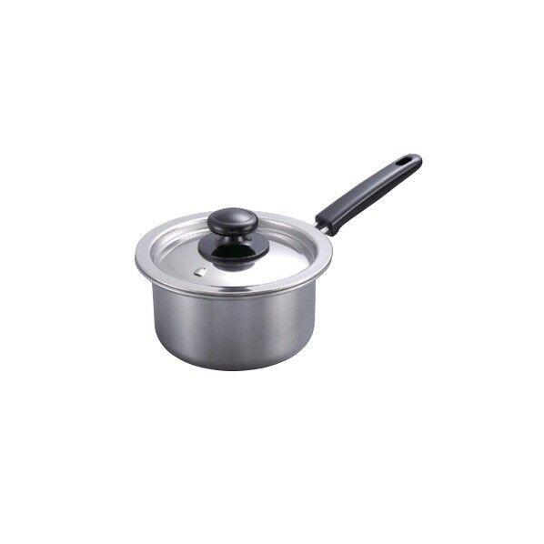 18-0モリブデン実用鍋 片手 16cm(1.8L) 深さmm:94 1点