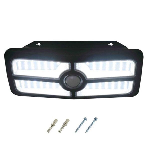 明るさ切り替えができるソーラーウォールライト 800lm