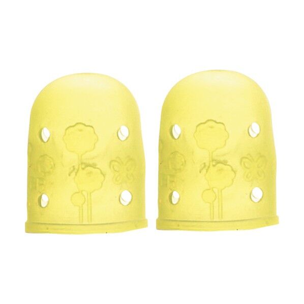 カラフルラバーシンブル ゆったりサイズ・18mm 57393 1個