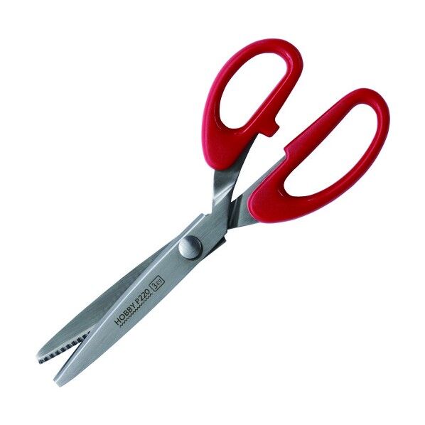 ホビーピンキングはさみ ギザ刃3mm22cm