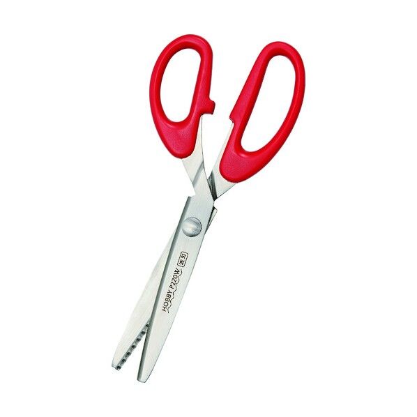 ホビーピンキングはさみ 波刃5mm 22cm