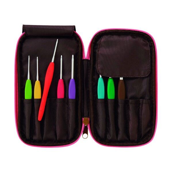 ジッパー付かぎ針ケース