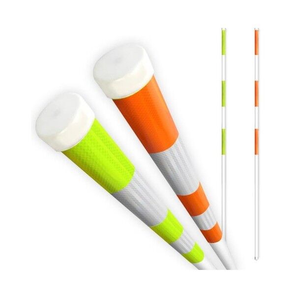 PXスノーポール N40-1PX 5段反射 オレンジ 6300036552 10本