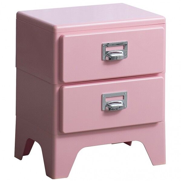 多段チェスト Cran(クラン) 2段 ピンク CBN-H002