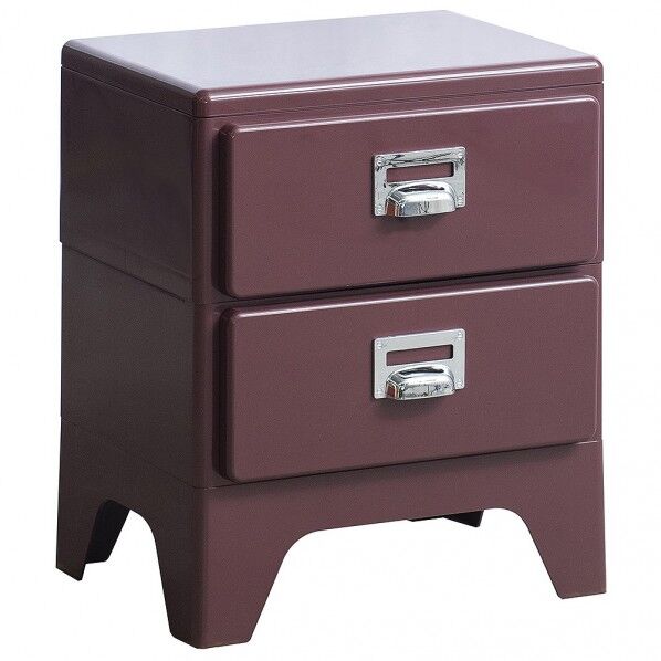 多段チェスト Cran(クラン) 2段 ワイン CBN-H002