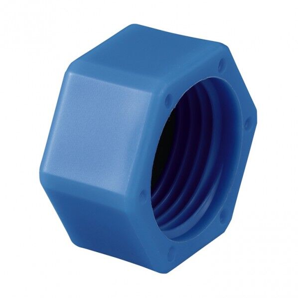 検査用キャップ 1/2 ブルー