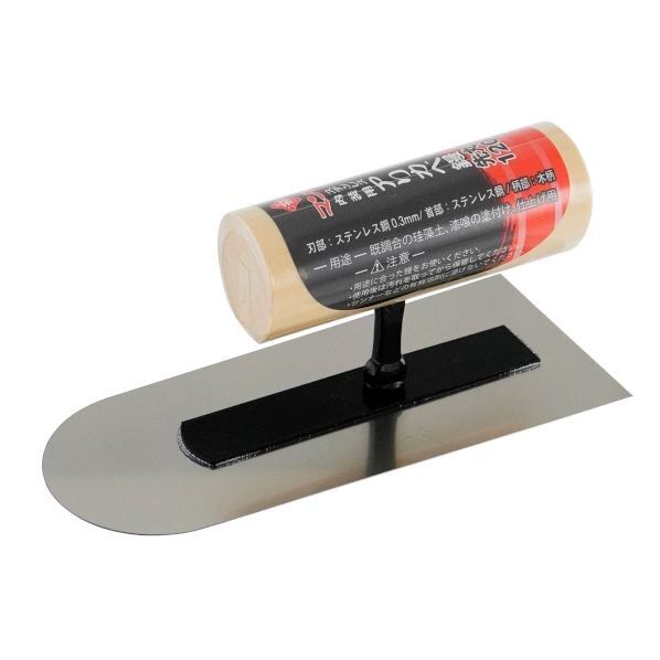 カネカ マンボアリカベ鏝 先丸 120ミリ H14.4cm×W6.1cm×D5.2cm 021615 1丁