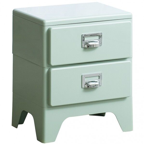 多段チェスト Cran（クラン） 2段 ライトグリーン CBN-H002