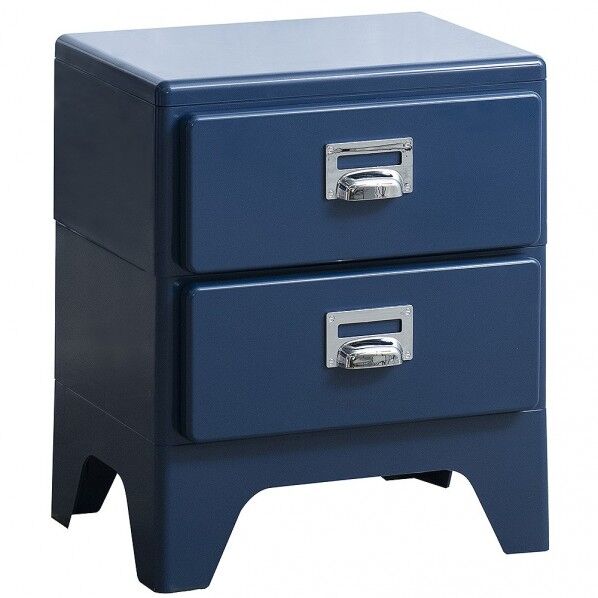 多段チェスト Cran（クラン） 2段 ネイビー CBN-H002