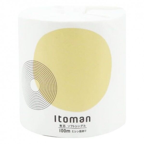 トイレットペーパー 100mシングル 1ロール個包装×60個入