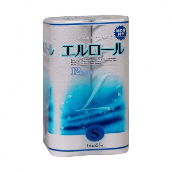 エルロール シングル 55m 12ロール×8パック