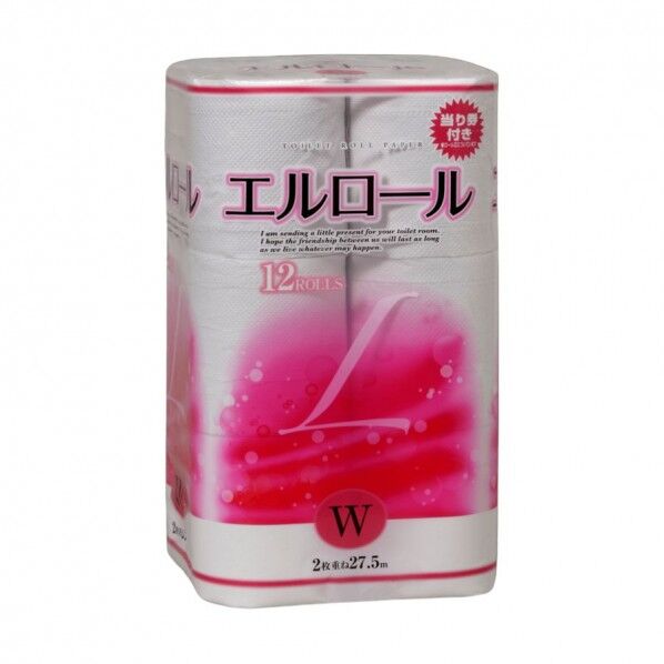 エルロール ダブル 27.5m 12ロール×8パック