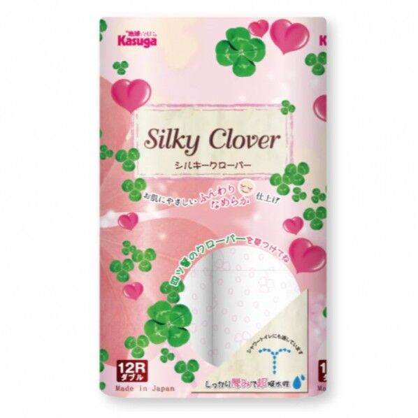 新シルキークローバー ピンク 12RW 1箱（12本×8パック入）