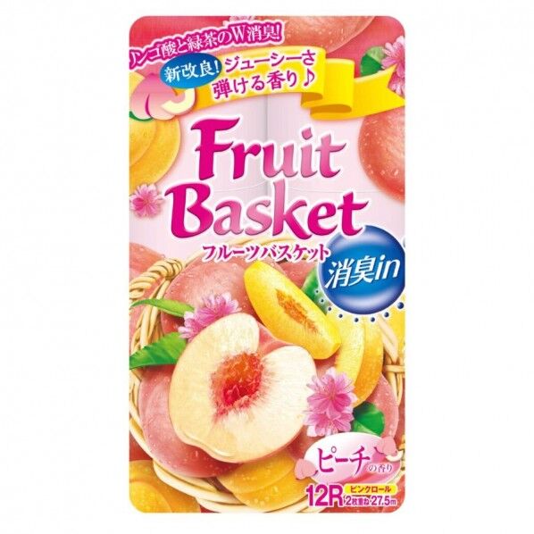 フルーツバスケット12RWピーチ 1パック(12個入) ピーチ12 1パック