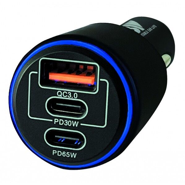 激速充電 USBソケットA+C+C