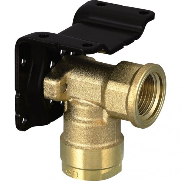 製作所 ダブルロックジョイント WL73型 座付水栓エルボ(黄銅) マルチタイプ Rp1/2×10A