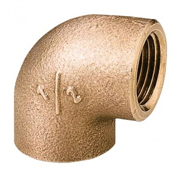 砲金エルボ 1×1/2