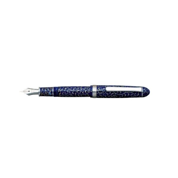 プラチナ万年筆 万年筆 セルロイド 唐草細字 PTB-80000SR #55-2 1台