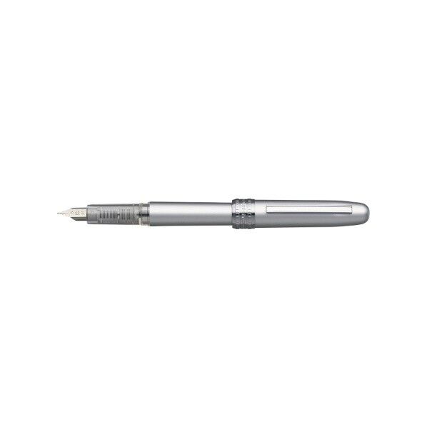 万年筆 プレジール 中字 アイスホワイト 全長142.5mm 最大径15mm PGB-1000B#3-3 1台