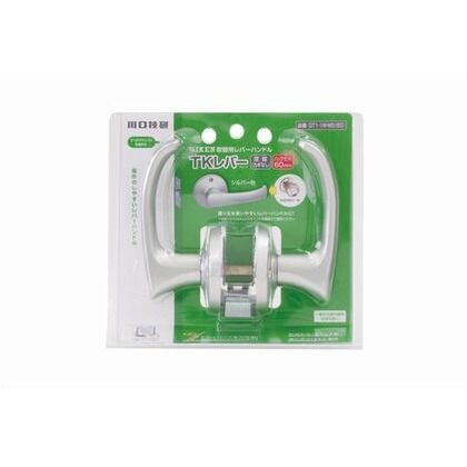 取替用レバーハンドル TKレバー 空錠(カギなし) シルバー バックセット60mm DT1-1M-MS(60) 1点