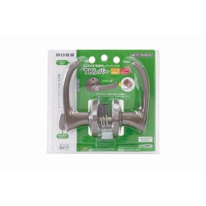 取替用レバーハンドル TKレバー シリンダー錠(個室用) ブラウン バックセット60mm DT1-5M-MB(60) 1点