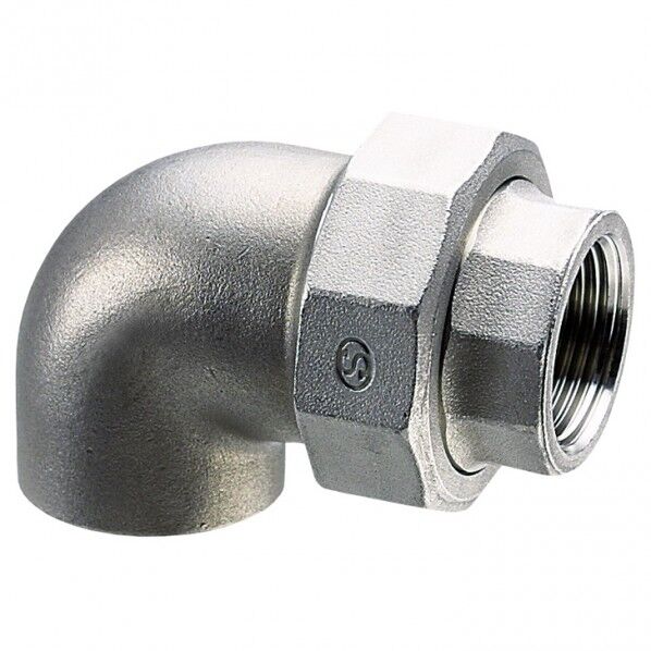 SUS304 1 ユニオンエルボ