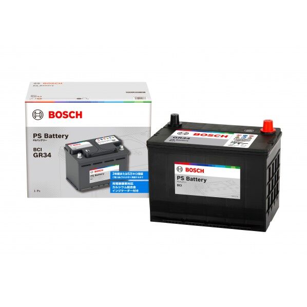 ボッシュ バッテリー PS Battery (mm 長さX幅X高さ_x000D_ 260X173X205 PS-GR34 1個