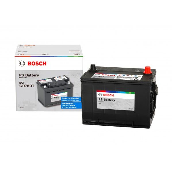 ボッシュ バッテリー PS Battery (mm 長さX幅X高さ_x000D_ 269X179X205 PS-GR78DT 1個