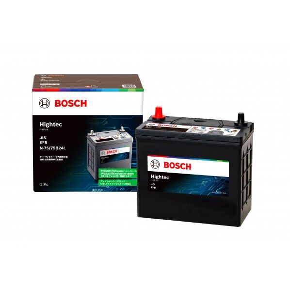 ボッシュ EFB バッテリー Hightec (mm 長さX幅X高さ_x000D_ 238X128X224 HT-N-75/75B24L 1個