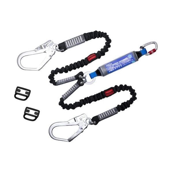 タイプ2フルハーネス用ランヤード THL-2-NV90H-21KS-BK 1点