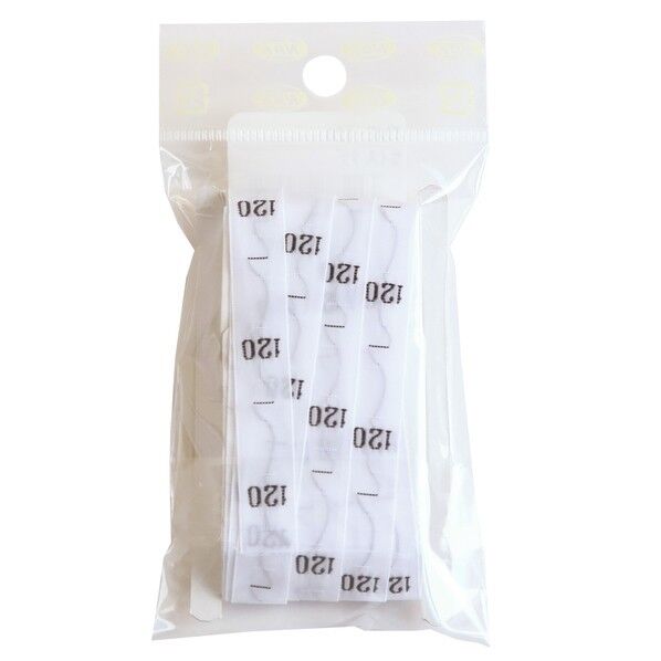 日本紐釦貿易 サイズタグ