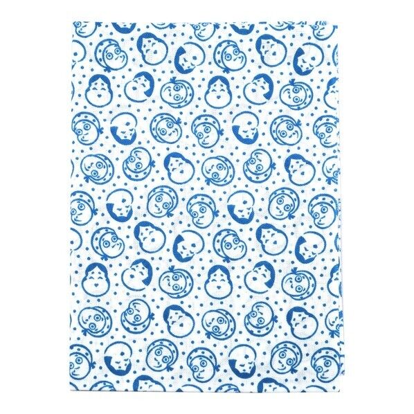 日本紐釦貿易 小紋手ぬぐい オカメとひょっとこ