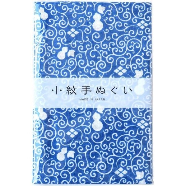 日本紐釦貿易 小紋手ぬぐい 瓢箪唐草
