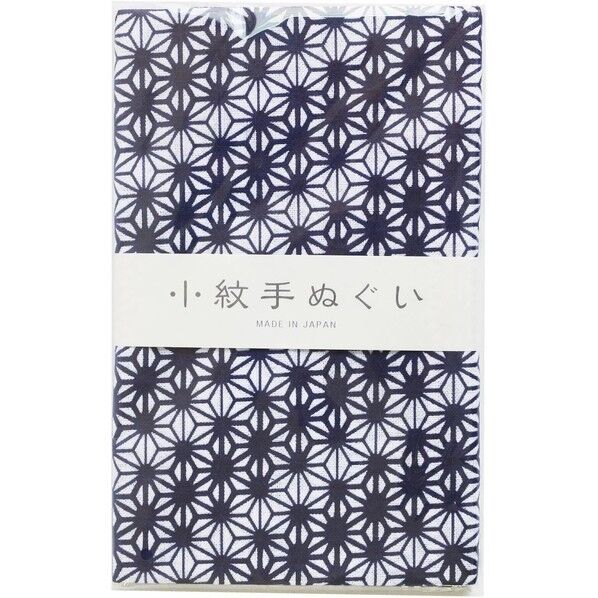 日本紐釦貿易 小紋手ぬぐい 麻の葉
