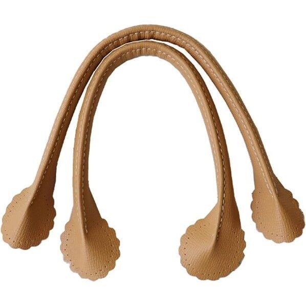 日本紐釦貿易 フラワー型合皮持ち手