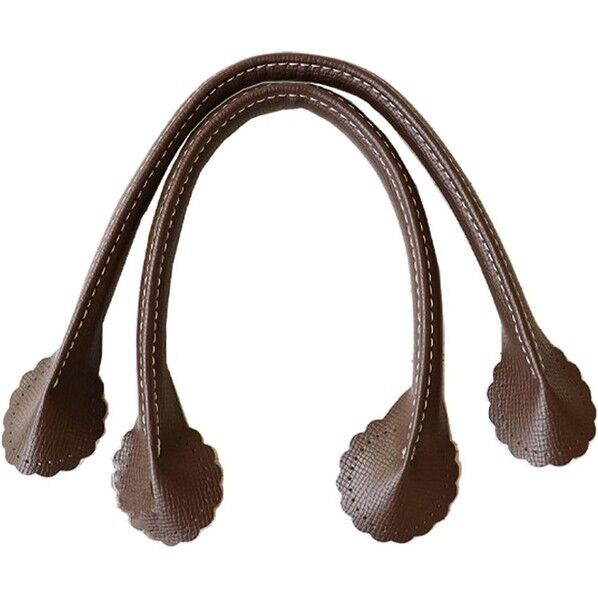 日本紐釦貿易 フラワー型合皮持ち手