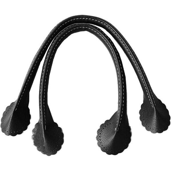 日本紐釦貿易 フラワー型合皮持ち手