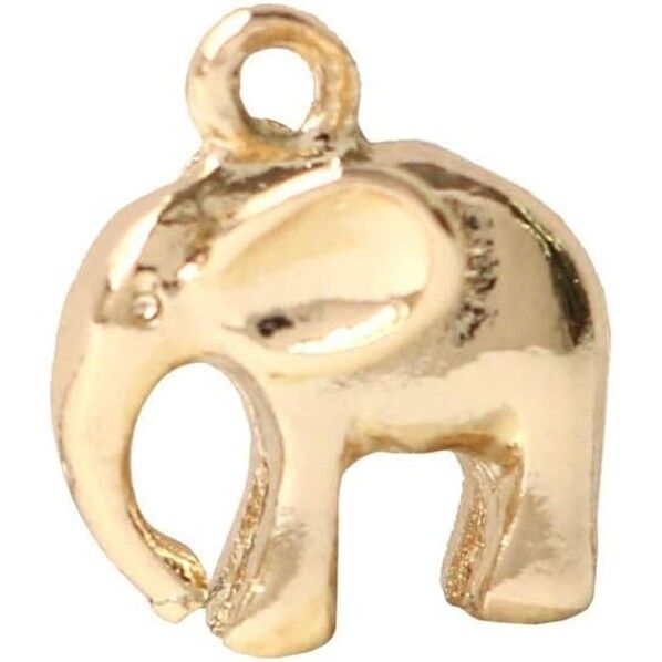 日本紐釦貿易 ゾウ チャーム